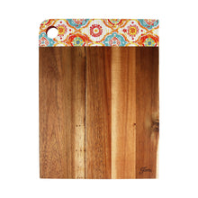 Load image into Gallery viewer, Fiesta® 2 piece Acacia Wood Patterned Cutting Board Set
