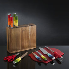 Load image into Gallery viewer, Fiesta® 12 piece Cutlery Set with Knife Block - Mixed Colors
