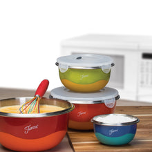 Load image into Gallery viewer, Fiesta® 8 piece Microwave Safe Mixing Bowl Set

