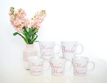 Load image into Gallery viewer, Tapered Mug Mother of the Groom

