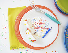 Load image into Gallery viewer, Happy Birthday Luncheon Plate
