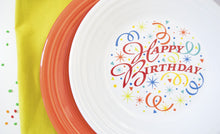 Load image into Gallery viewer, Happy Birthday Luncheon Plate
